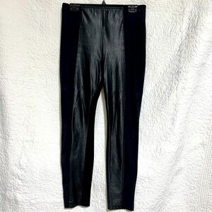 NYGARD SLIMS By Peter NYGARD, Partial Faux Leather Pants, Size Medium-#300